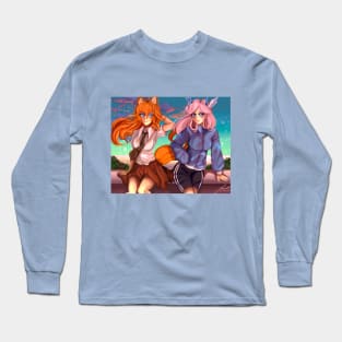 Anime Girls Long Sleeve T-Shirt